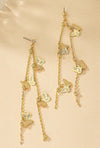 1pair Butterfly Drop Earrings