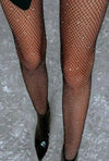 1 pair embellished diamond fashion fishnet socks