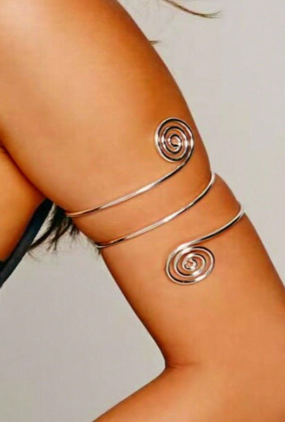 1pc Spiral Pattern Arm Bracelet