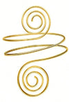 1pc Spiral Pattern Arm Bracelet