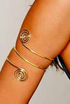 1pc Spiral Pattern Arm Bracelet