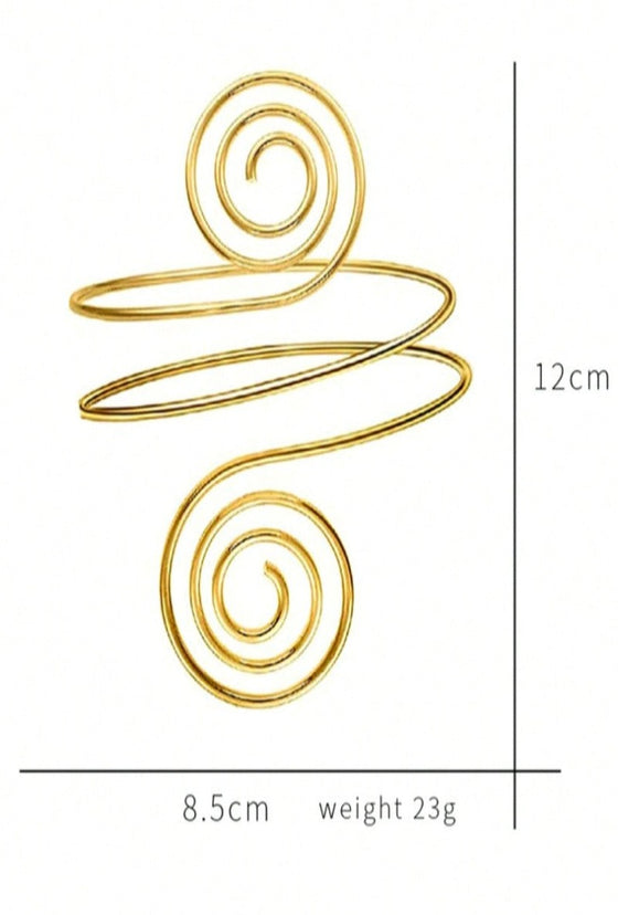 1pc Spiral Pattern Arm Bracelet