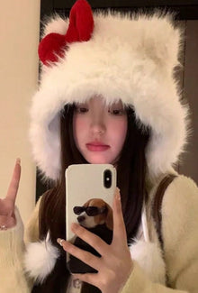  Cute Cat Ear Head Warmer