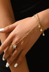 1pc Butterfly Bracelet and Ring