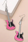 1 Pair Musical Instrument Drop Earrings