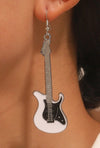 1 Pair Musical Instrument Drop Earrings