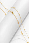 1pc Belly Minimalist double layer chain